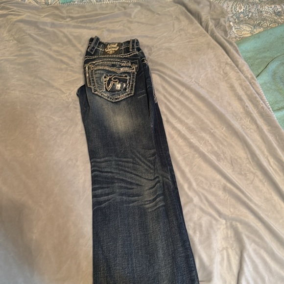 Rock Revival Dark Wash Jeans Size 29x31 - Picture 2 of 2